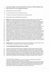 Research paper thumbnail of Interactive Repair in Homesign Reveals the Theory-of-Mind Abilities that May Well Have Driven Language Evolution