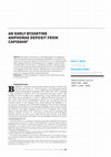 Research paper thumbnail of An Early Byzantine Amphorae Deposit from Capidava