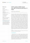 Research paper thumbnail of CEFR updates (2020)-based next-gen immersive learning in 5 steps