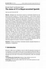 Research paper thumbnail of The status of /f/ in Mayan-accented Spanish