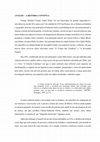 Research paper thumbnail of A História Contínua - Análise da obra