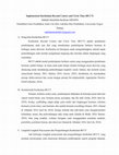 Research paper thumbnail of Implementasi Kurikulum Beyond Centers and Circle Time (BCCT