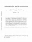 Research paper thumbnail of Statistical analysis of locally parameterized shapes
