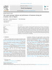 Research paper thumbnail of The cousin marriage tradition and performance of businesses during the economic crises in Nigeria