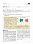 Research paper thumbnail of BaTiO3 Thin Films from Atomic Layer Deposition: A Superlattice Approach
