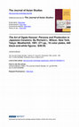 Research paper thumbnail of The Art of Ogata Kenzan: Persona and Production in Japanese Ceramics. By Richard L. Wilson. New York, Tokyo: Weatherhill, 1991. 271 pp., 16 color plates, 440 black-and-white figures. $49.95