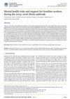 Research paper thumbnail of Mental health risks and support for frontline workers during the 2013–2016 Ebola outbreak
