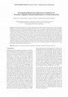 Research paper thumbnail of Investigating Maintenance Operations in Industry 5.0: Towards a Cognitive-Oriented Maintenance 4.0 Tasks Framework