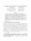 Research paper thumbnail of Garbage collection based on a linear type system