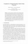 Research paper thumbnail of Complexity of Model-Checking Call-by-Value Programs