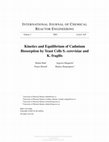 PDF) Biosorption of Cd2+ ions by immobilizede cells of