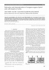 Research paper thumbnail of Fabrication and characterization of inorganic-organic hybrid solar cells based on CuInS2