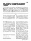 Research paper thumbnail of Benefits and Profitability of Fluopyram-Amended Seed Treatments for Suppressing Sudden Death Syndrome and Protecting Soybean Yield: A Meta-Analysis