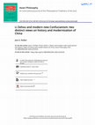 Research paper thumbnail of Li Zehou and modern new Confucianism: two distinct views on history and modernization of China