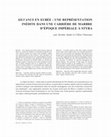Research paper thumbnail of André J., Chezeaux Ch., Silvanus en Eubée : une représentation inédite dans une carrière de marbre d’époque impériale à Styra