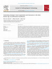 Research paper thumbnail of Contrasting strategies: Social organization and interaction in the Early Bronze Age of northwestern Scandinavia