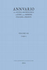 PDF) Annuario della Scuola Archeologica di Atene e delle