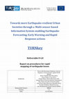 Research paper thumbnail of TURNkey Report D4.8 - Report on procedures for rapid mapping of earthquake losses