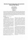 Research paper thumbnail of Blending Textured Images Using a Non-parametric Multiscale MRF Method