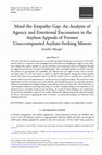 Research paper thumbnail of Mind the Empathy Gap: An Analysis of Agency and Emotional Encounters in the Asylum Appeals of Former Unaccompanied Asylum-Seeking Minors