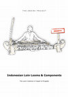 Research paper thumbnail of Indonesian Loin Looms & Components - The Loom Collection of Jasper & Pirngadie 1912 [THE ANDINI PROJECT]