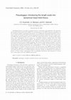 Research paper thumbnail of Pseudogaps: introducing the length scale into dynamical mean-field theory