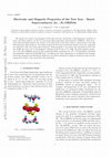 Research paper thumbnail of Electronic and magnetic properties of the new iron-based superconductor [Li1 − x Fe x OH]FeSe
