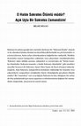 Research paper thumbnail of O Halde Sokrates Ölümlü müdür? Açık Uçlu Bir Sokrates Zamandizini
