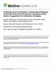 Research paper thumbnail of Challenges and Uncertainties in Hydrological Modeling of Remote Hindu Kush–Karakoram–Himalayan (HKH) Basins: Suggestions for Calibration Strategies