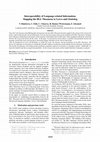 Research paper thumbnail of Interoperability of Language-related Information: Mapping the BLL Thesaurus to Lexvo and Glottolog