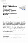 Research paper thumbnail of Ethics in the Era of ChatGPT: A Bibliometric Analysis of the Transformative Trajectory of Emerging Trends in Artificial Intelligence in Academic Research