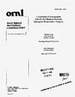 Research paper thumbnail of Compilation of demographic data for the chemical stockpile emergency preparedness program