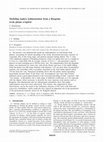 Research paper thumbnail of Modeling tephra sedimentation from a Ruapehu weak plume eruption