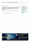 Research paper thumbnail of Introducing a methodology to define the negative effects of upward façade lighting in historical buildings