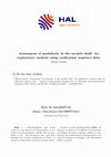 Research paper thumbnail of Assessment of modularity in the urodele skull: An exploratory analysis using ossification sequence data