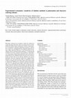 Research paper thumbnail of Experimental systematics: sensitivity of cladistic methods to polarization and character ordering schemes