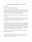 Research paper thumbnail of The Epistemological Foundations of Bahá’í Political Nonpartisanship