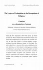 Research paper thumbnail of The Legacy of Colonialism in the Recognition of Religions