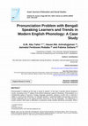 PDF) English Pronunciation Dictionary for Bengalis (EPDB)