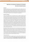 Research paper thumbnail of Mapping the diverse community economy sector in Christchurch