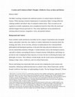 Research paper thumbnail of Creation and Evolution in Bahá'í Thought: A Reflective Essay on Ideas and Debates