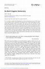 Research paper thumbnail of Du Bois's Eugenic Democracy