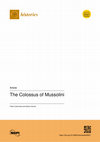 Research paper thumbnail of 2024. The Colossus of Mussolini