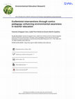 Research paper thumbnail of Ecofeminist interventions through comics pedagogy. Enhancing environmental awareness in teacher education