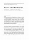 Research paper thumbnail of Depression, Apathy and Anxiety Disorders