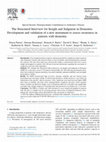 Research paper thumbnail of The Structured Interview for Insight and Judgment in Dementia: Development and validation of a new instrument to assess awareness in patients with dementia