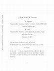 Research paper thumbnail of An Urn Model of Diaconis