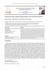 Research paper thumbnail of A Review of Arabic Linguistic Argumentations and their Misconceptions
