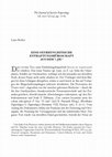 Research paper thumbnail of Eine oxyrhynchitische Enthaftungsbürgschaft aus dem 7. Jh. n. Chr. [preview]