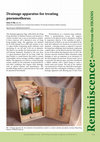 Research paper thumbnail of Drainage apparatus for treating pneumothorax